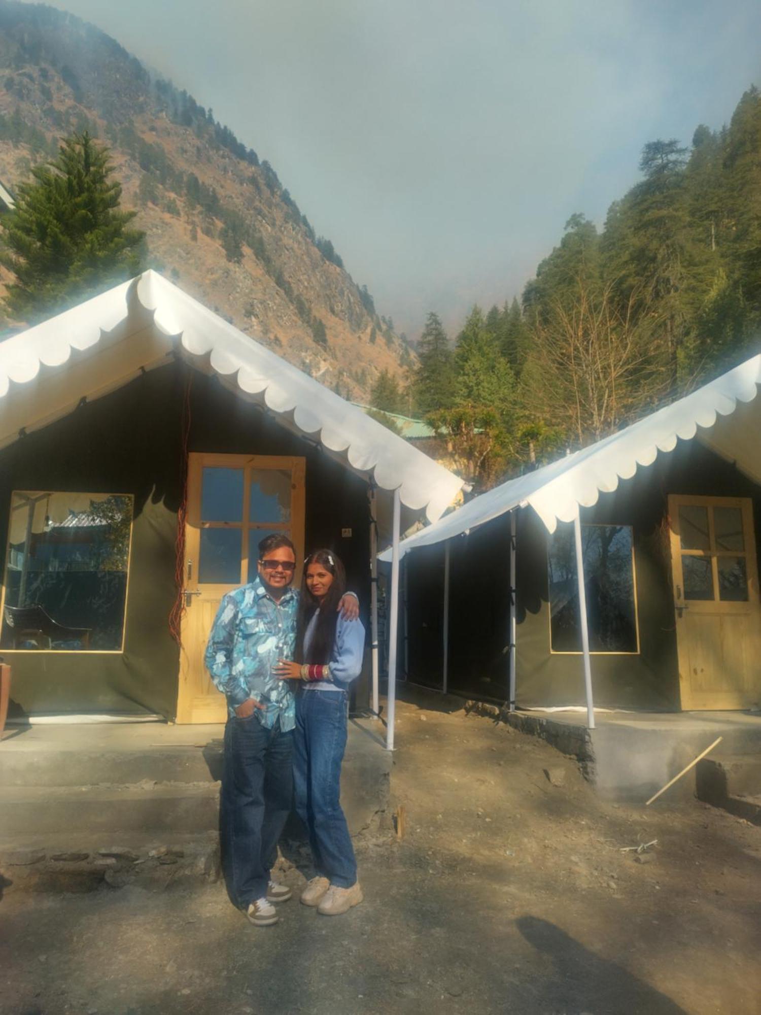 Negi Hill View Camping &Caffe Kasol Exterior foto