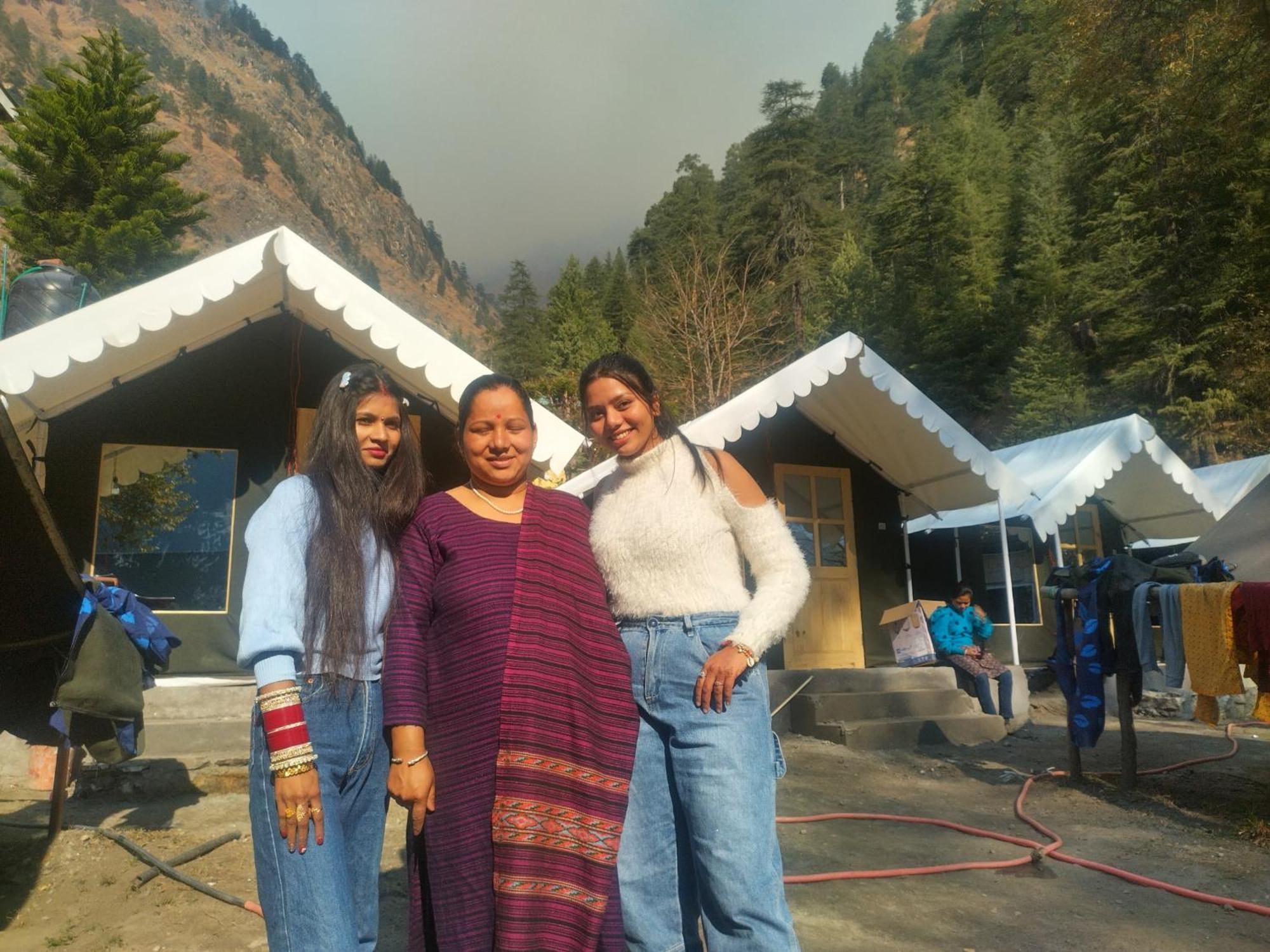 Negi Hill View Camping &Caffe Kasol Exterior foto